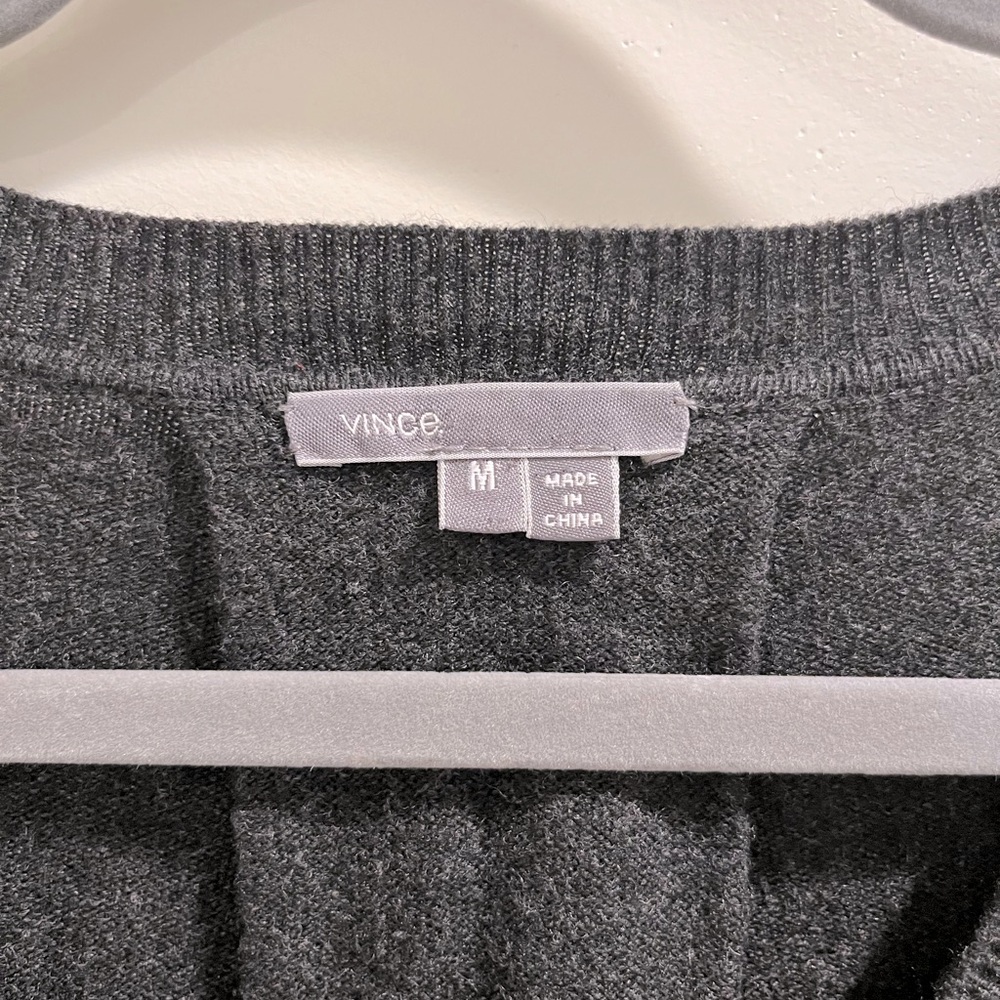 Vince dark gray sweater dress size M - Picture 3 of 5